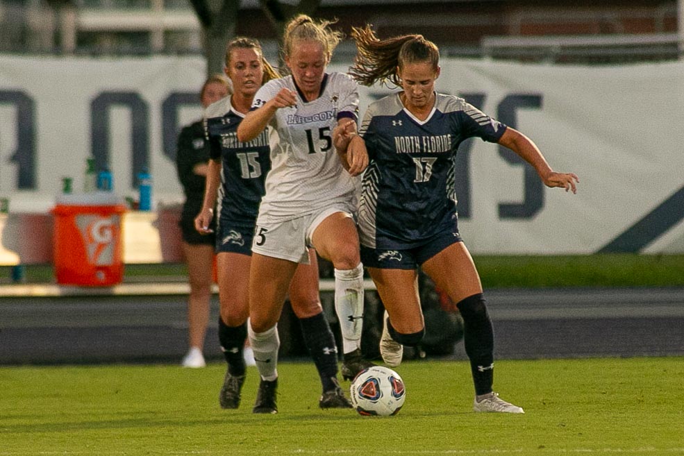 Lipscomb at UNF women's soccer at Jacksonville's Hodges Stadium