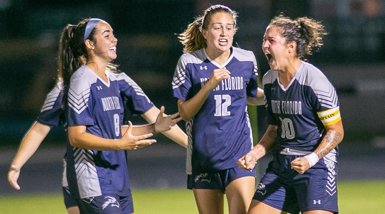 Lipscomb at UNF women's soccer at Jacksonville's Hodges Stadium