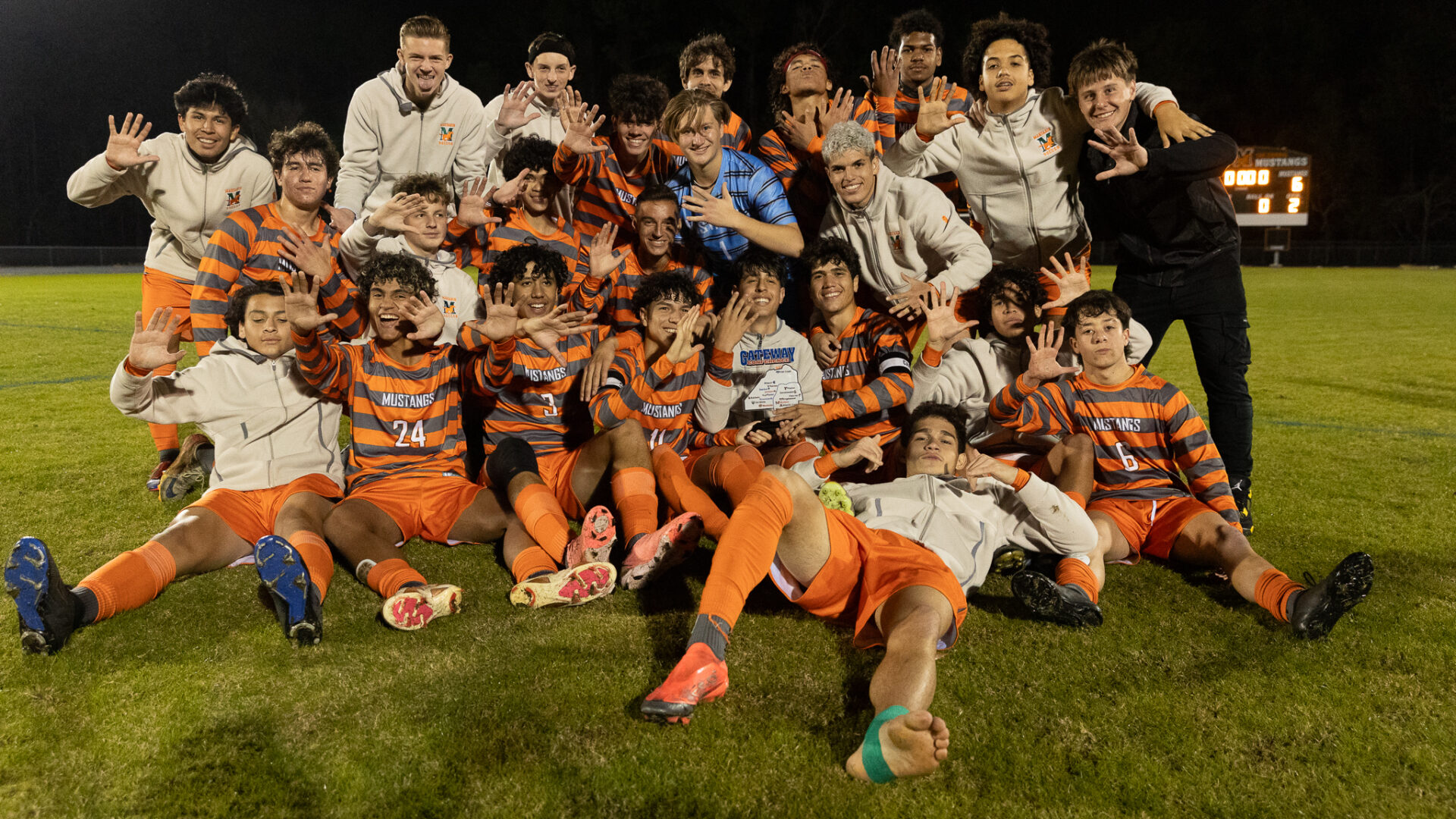 PHOTOS: Unbeaten Mandarin Mustangs win Gateway Conference boys soccer crown